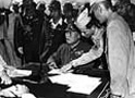 The Japanese surrender